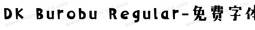 DK Burobu Regular字体转换